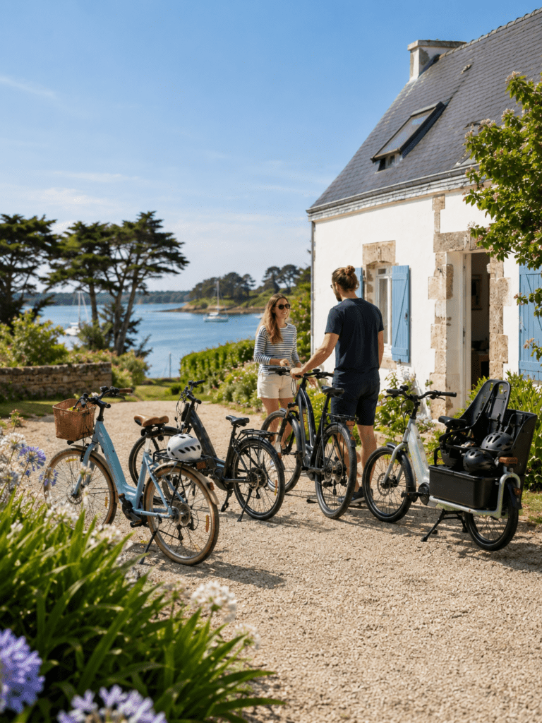 location vélo en Ria d’Etel avec livraison gratuite