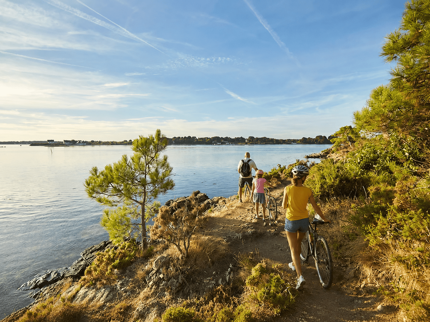 Balade à vélo sur la côte Bretonne, Locoal-Mendon